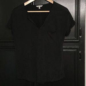 Naked Zebra Black Tee